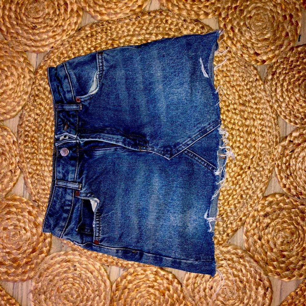 Topshop Denim Skirt